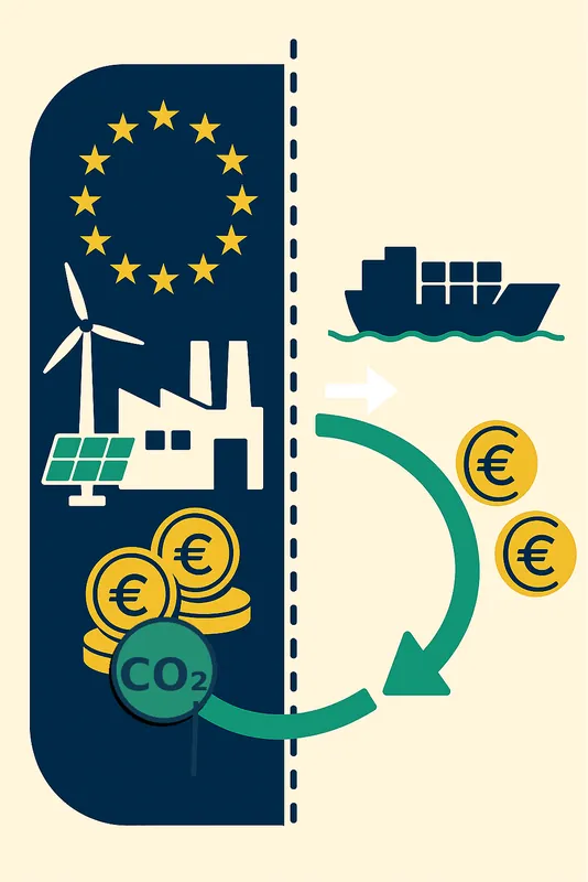 The EU-ETS: closing the export-bound carbon leakage loophole